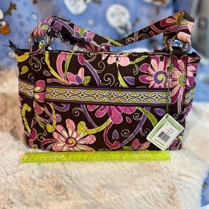 Vera Bradley Stephanie bag in Purple Punch